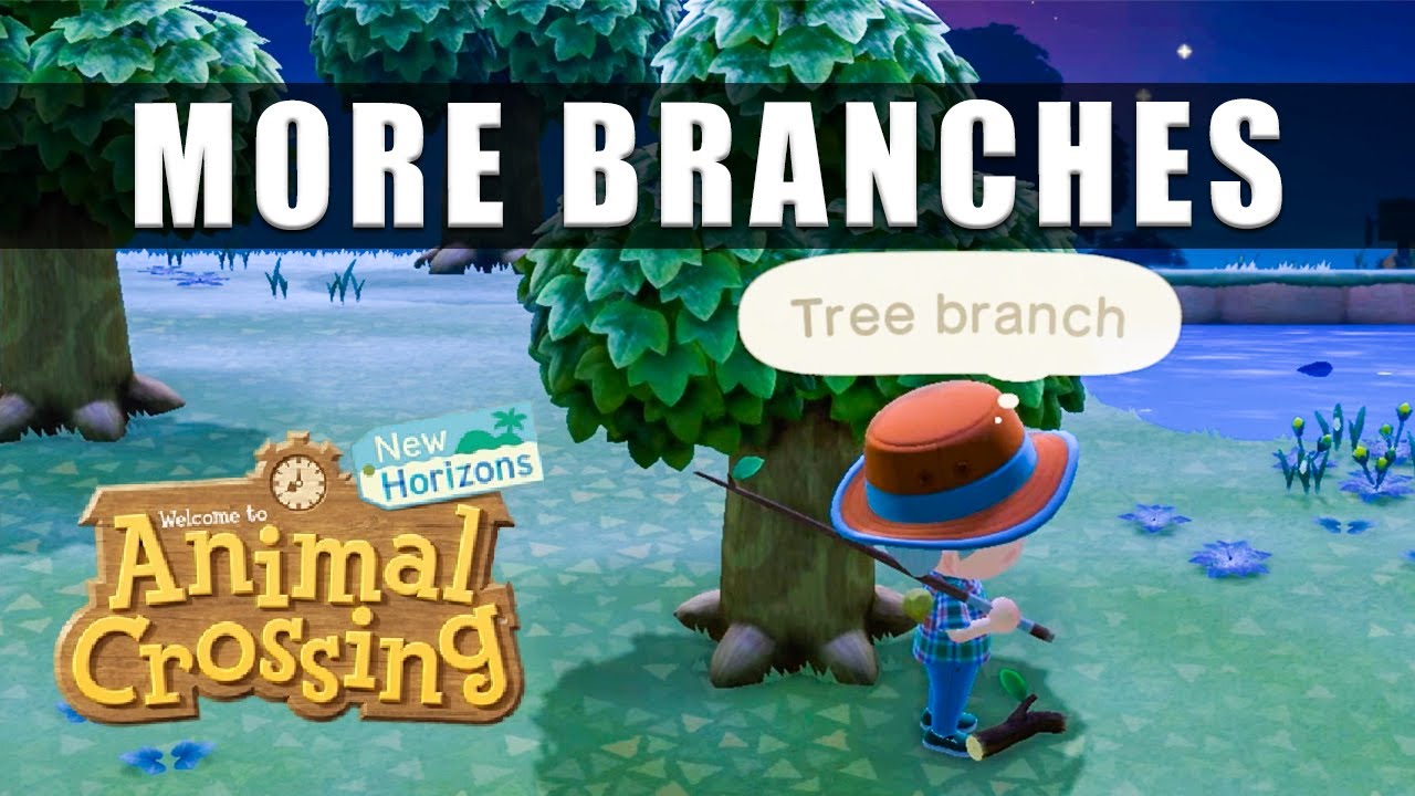 How To Get Tree Branches In Animal Crossing