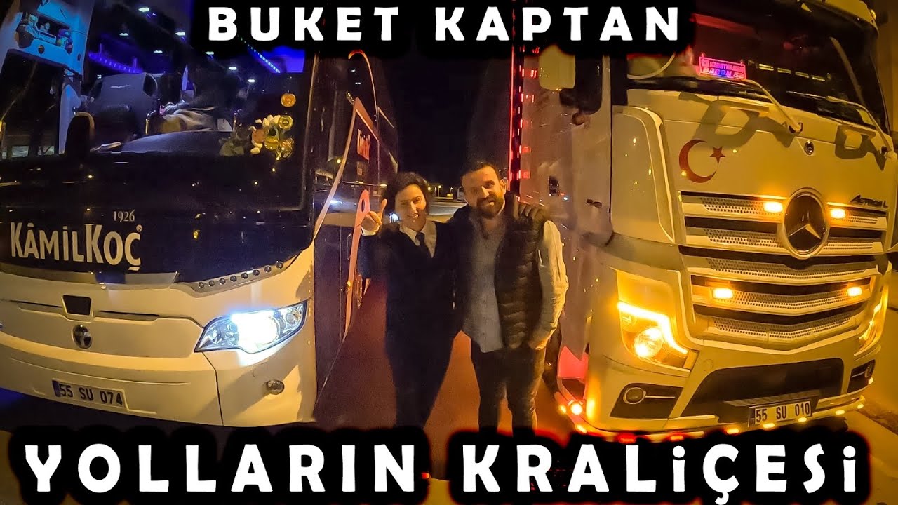 TR’nin İLK KADIN OTOBÜS ŞOFÖRÜ / YENİ DORSE İLK SEFER…!