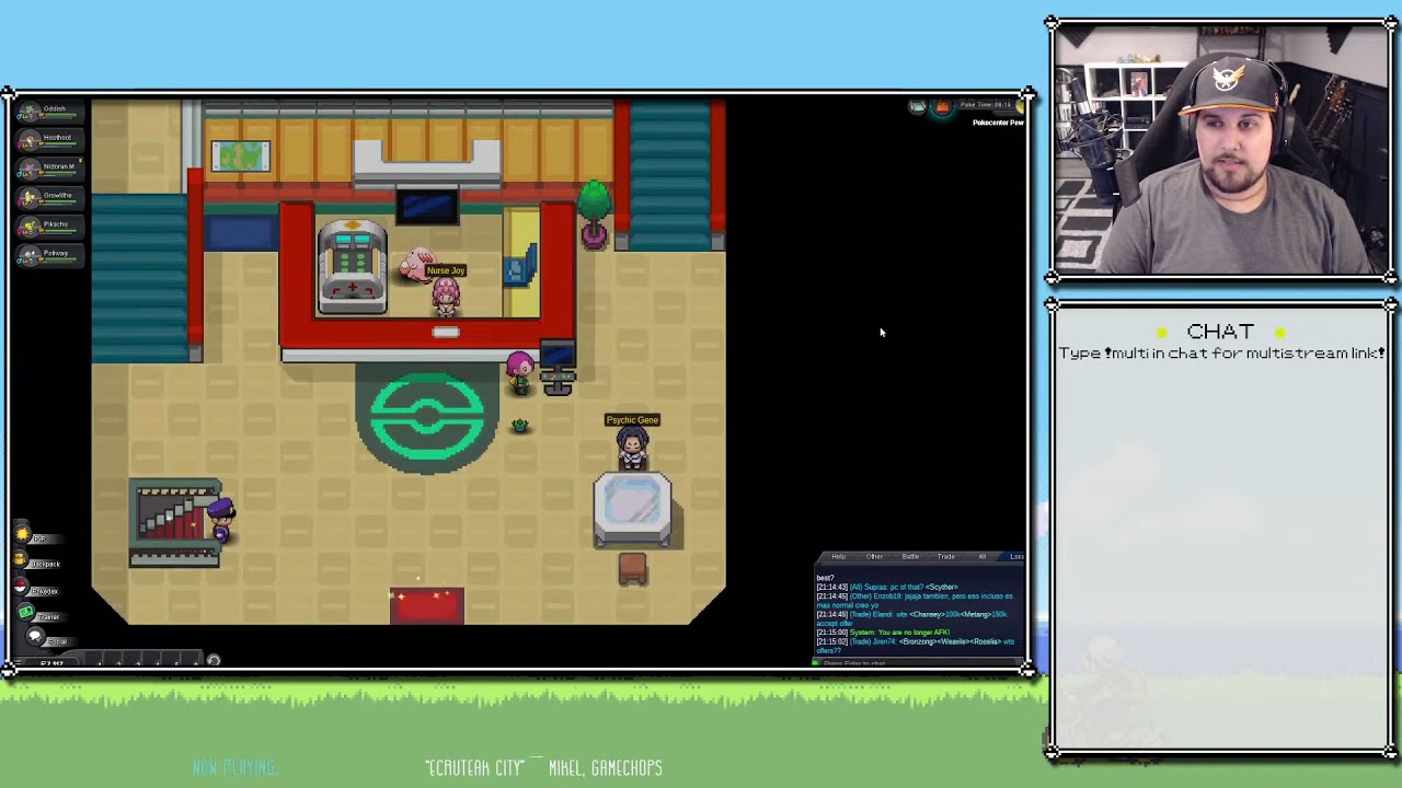 Pokemon Revolution Online with Courtftw (Full Twitch stream, 8/1/21)