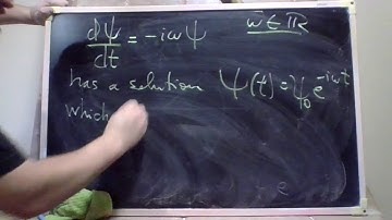 QM - Lecture 11 - Quantum Dynamics: Schrodinger