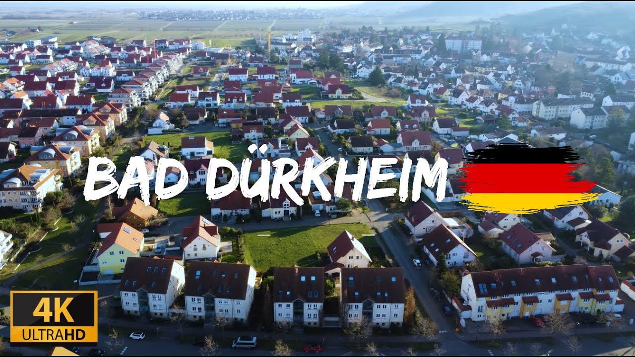 4K Germany - Bad Dürkheim | 4K Drone