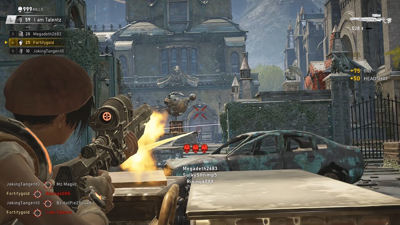 GREATEST GEARS OF WAR SNIPER CLIPS OF ALL TIME.