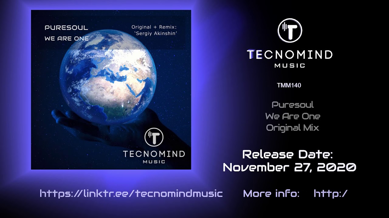 Puresoul - We Are One (Original Mix) - PREVIEW