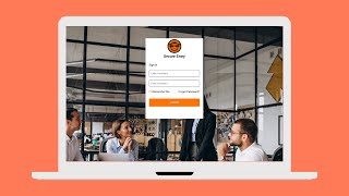 Responsive Login Form With Background Image | HTML CSS Only