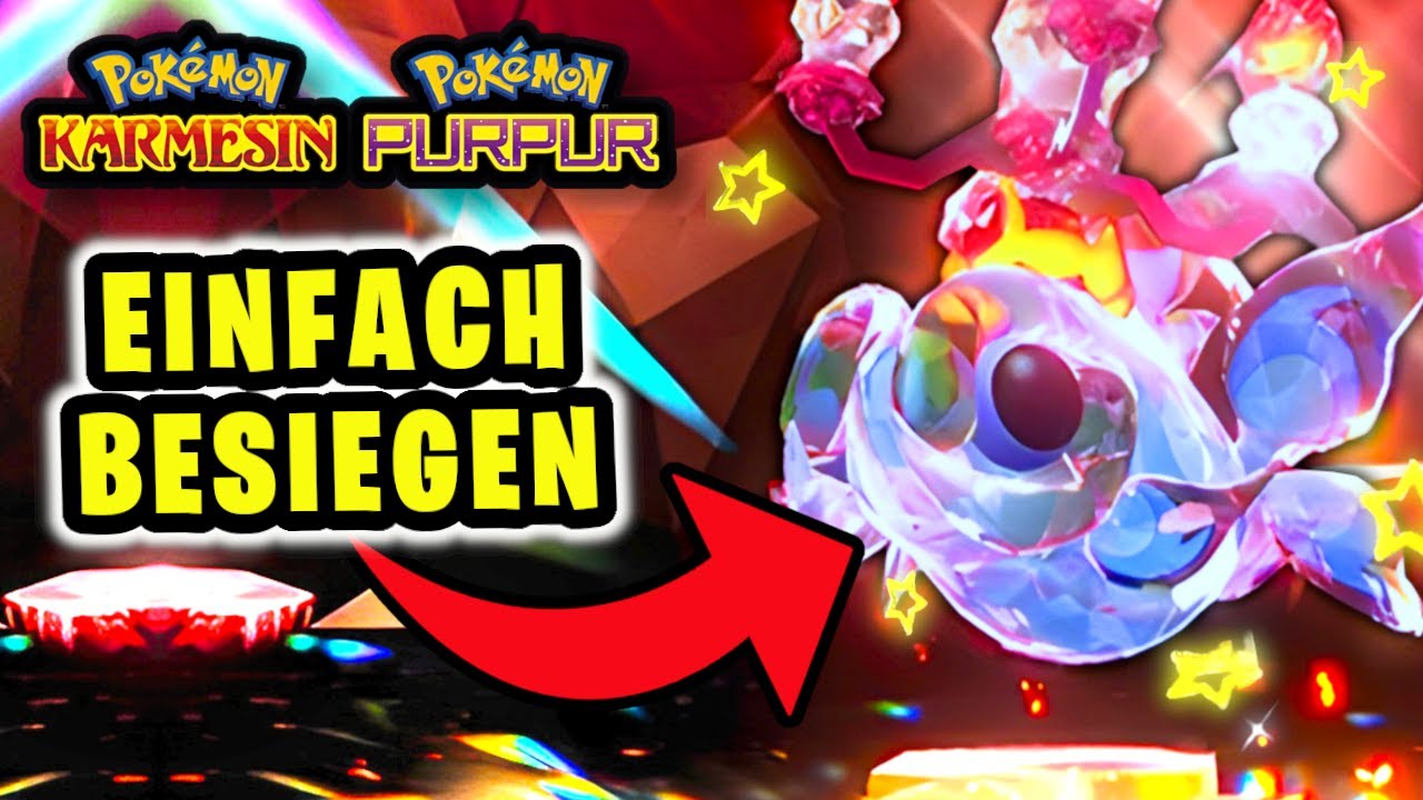 So habe ich SHINY Yuyu in NUR 4 RUNDEN besiegt! | Pokemon Karmesin & Purpur Tera Raid