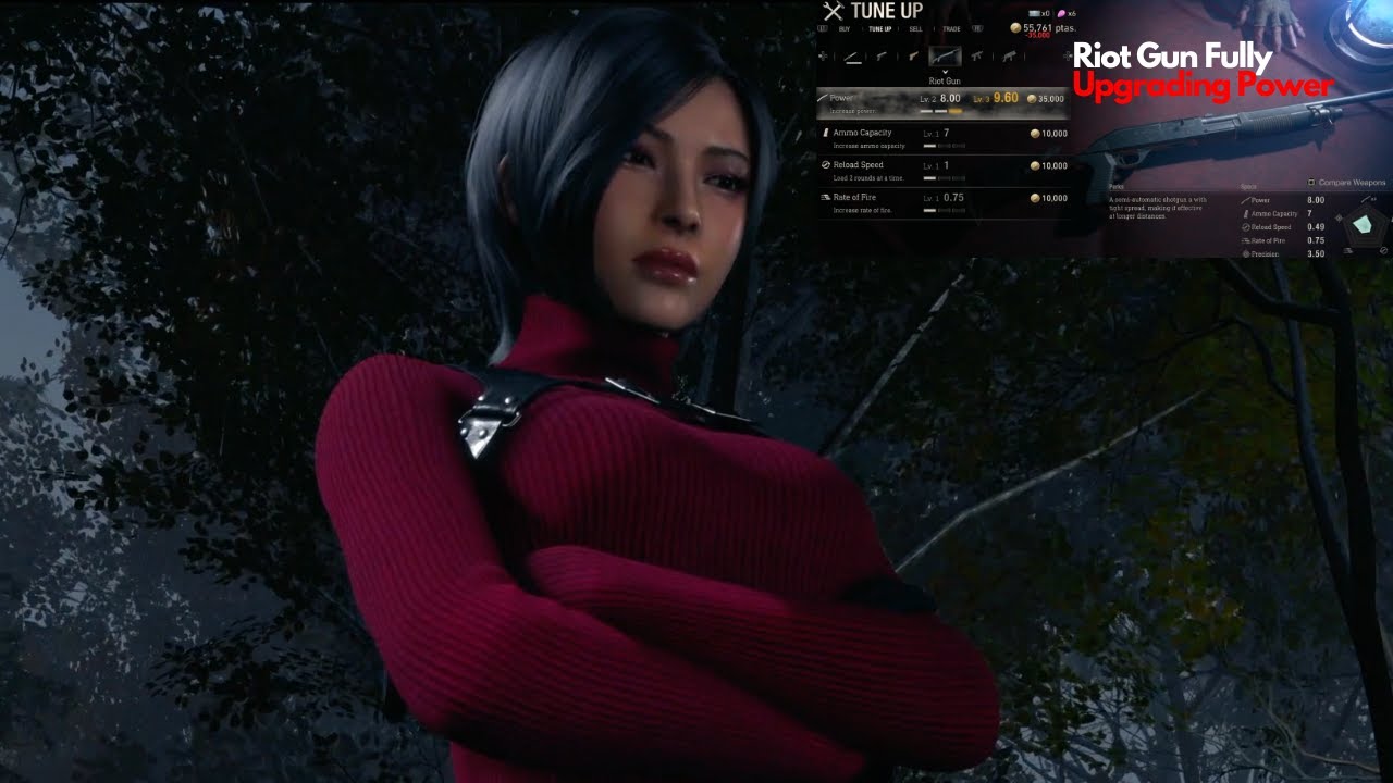 Riot Gun Fully Upgrading Power Resident Evil 4 Chapter 6