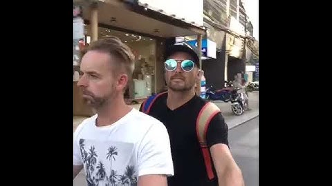 Koh samui driving scooter