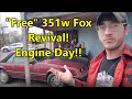 Abandoned 351w Foxbody - Lunch Break Revival/Build PART2 (Spring 2021)