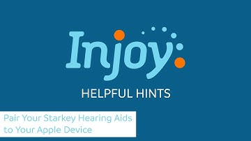 Pair Your Starkey Hearing Aids to your Apple Device (iOS)