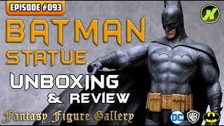 ATN #093 - Fantasy Figure Gallery Batman Statue Unboxing/Review DC Comics