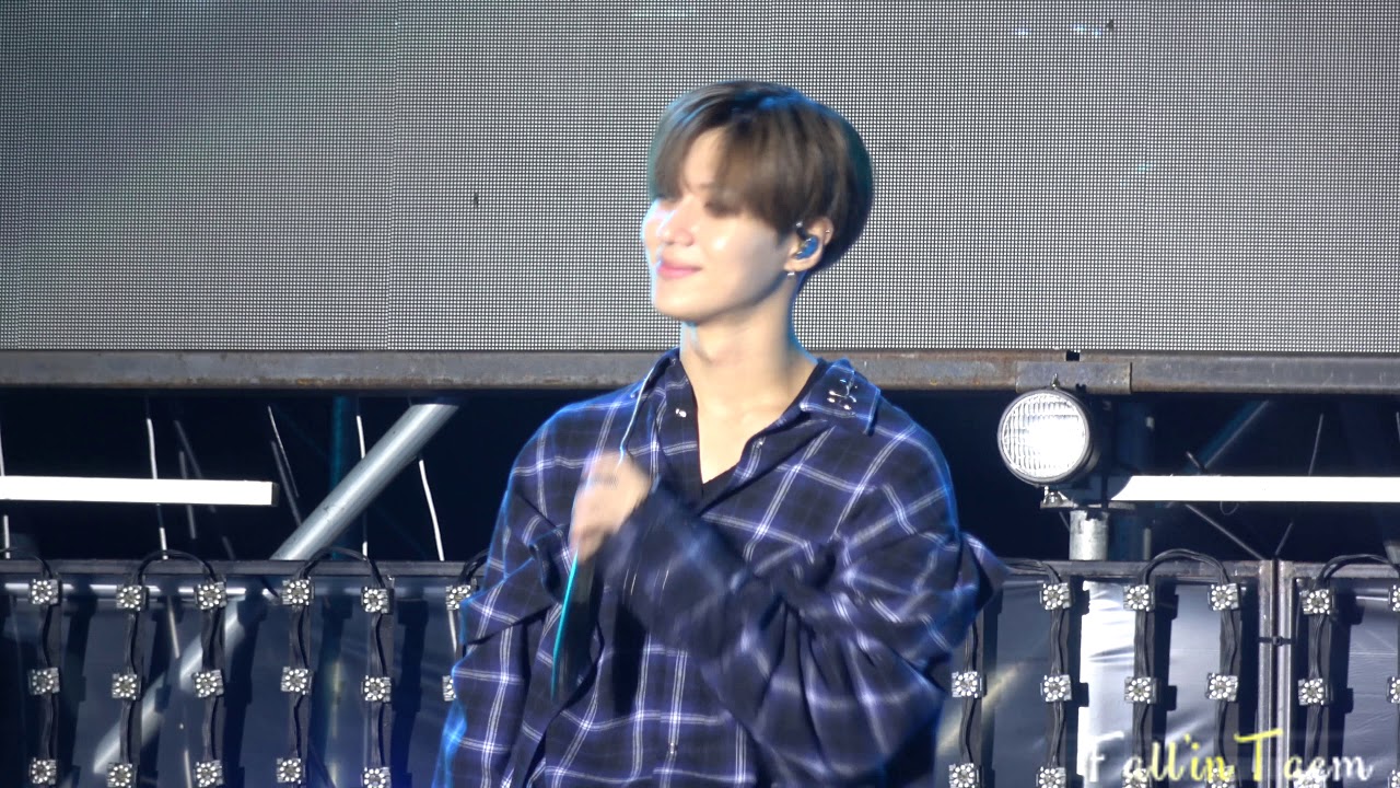[Fall'in Taem]180825 춘천 국제레저대회 K-POP 메가 콘서트 06 TAEMIN 네가 남겨둔 말(Our Page)