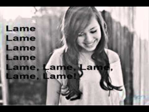 YouTube에서 Rachel Chan - Lame Lyrics 보기 YouTube에서 Rachel Chan - Lame Lyrics 보기