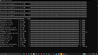 update all packages in anaconda with conda terminal