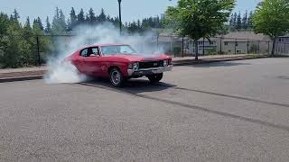 1972 Chevelle Burnout, Happy 4th America!