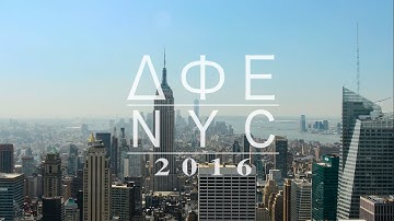 NYU Delta Phi Epsilon Recruitment Video 2016