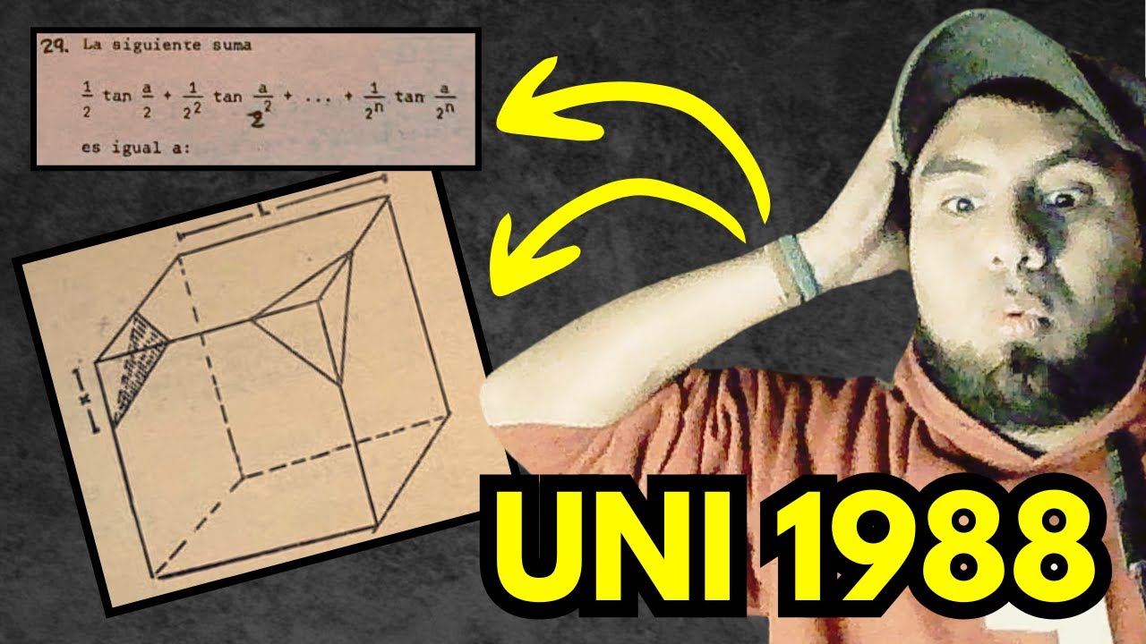 ASÍ ERA EL EXAMEN DE LA UNI EN LOS OCHENTAS | UNI 1988