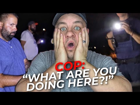 Police BUST Paranormal Investigators in Cemetery at Night!