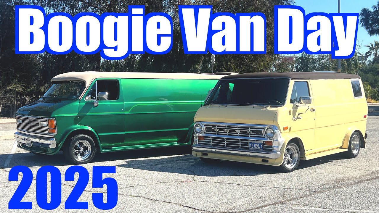 National Boogie Van Day Meet 2025 At Whittier Narrows In San Gabriel