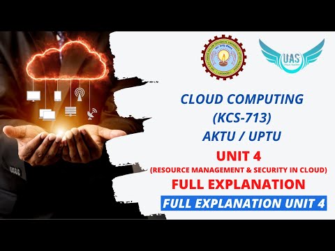 Cloud Computing Unit 4 Full Explanation |  KCS-713 | AKTU | Unique AppSites