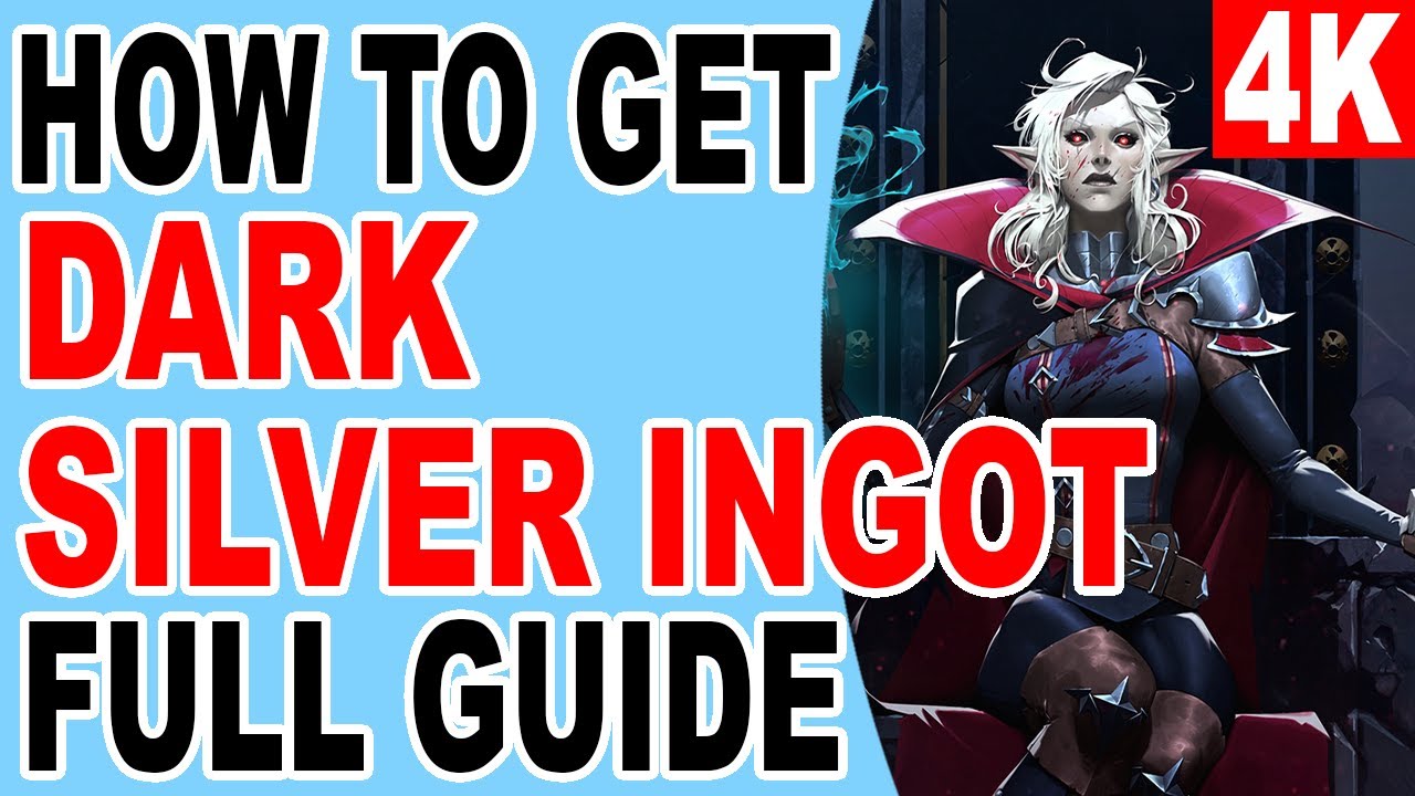 V Rising How to Get Dark Silver Ingot Location YouTube