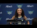 Dallas Wings 2026 Media Day: Azzi Fudd Press Conference