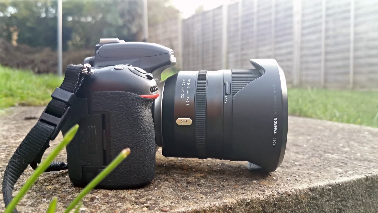 Nikon D750 and Tamron 24-70 mm f2.8 G2 Overview video - YouTube