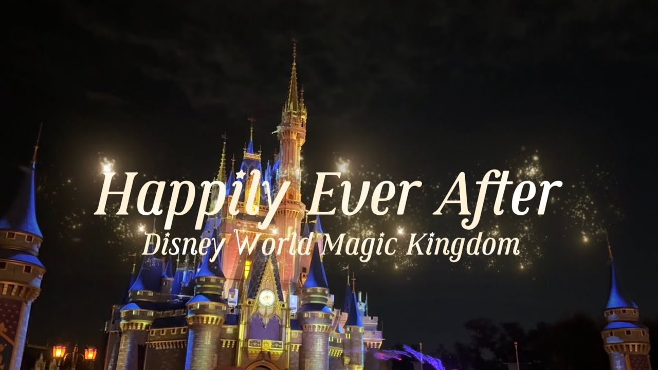 Happily Ever After Fireworks at Disney World