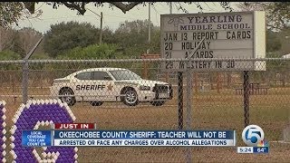 Okeechobee County Sheriff Teacher Will Not Be Arrested