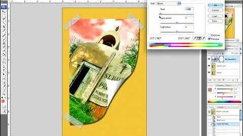 Hue Adjustment Layer in Photoshop CS3