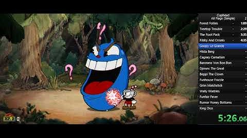 [Old] Cuphead All Flags (Simple, V1.1.5) WR (33:49)