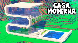 HOW TO BUILD A GIANT MODERN HOUSE IN MINECRAFT