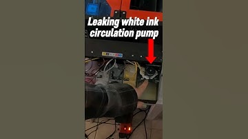 How to replace your white ink circulation pump on your L1800 DTF printer