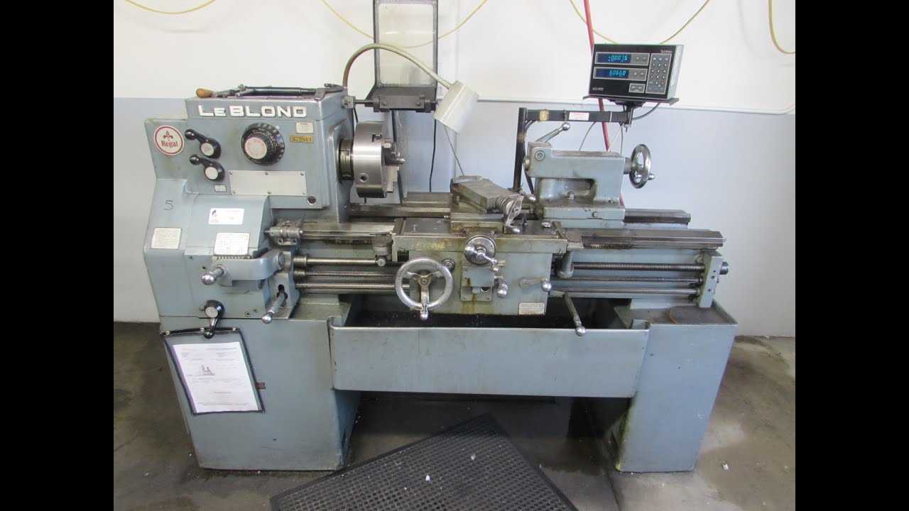 Machines Used | LeBlond Regal 15