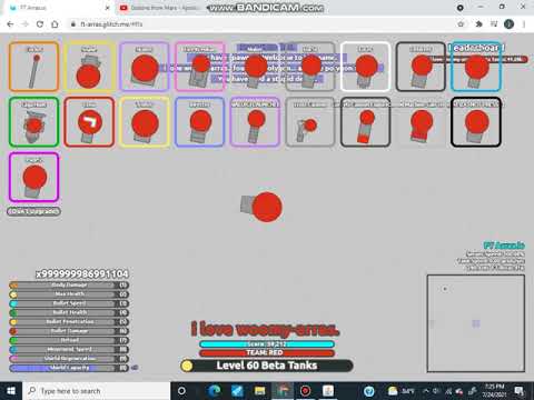 FT-Arras.io Show Beta Tanks part 3