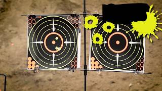 EZ Aim Splash® Handgun Shooting Targets by Allen - Bullseye Shooting Targets, Silhouette Targets