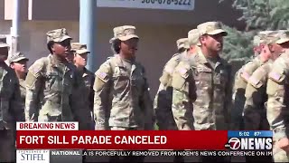 Lawton Fort Sill 250th Army Birthday Parade canceled due to ‘credible security threats’