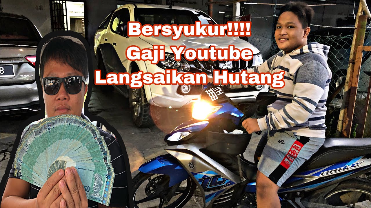 Dapat Income Bulanan YouTube RM5,000 Langsaikan Hutang Motosikal Sampai Jadi Hak Milik.