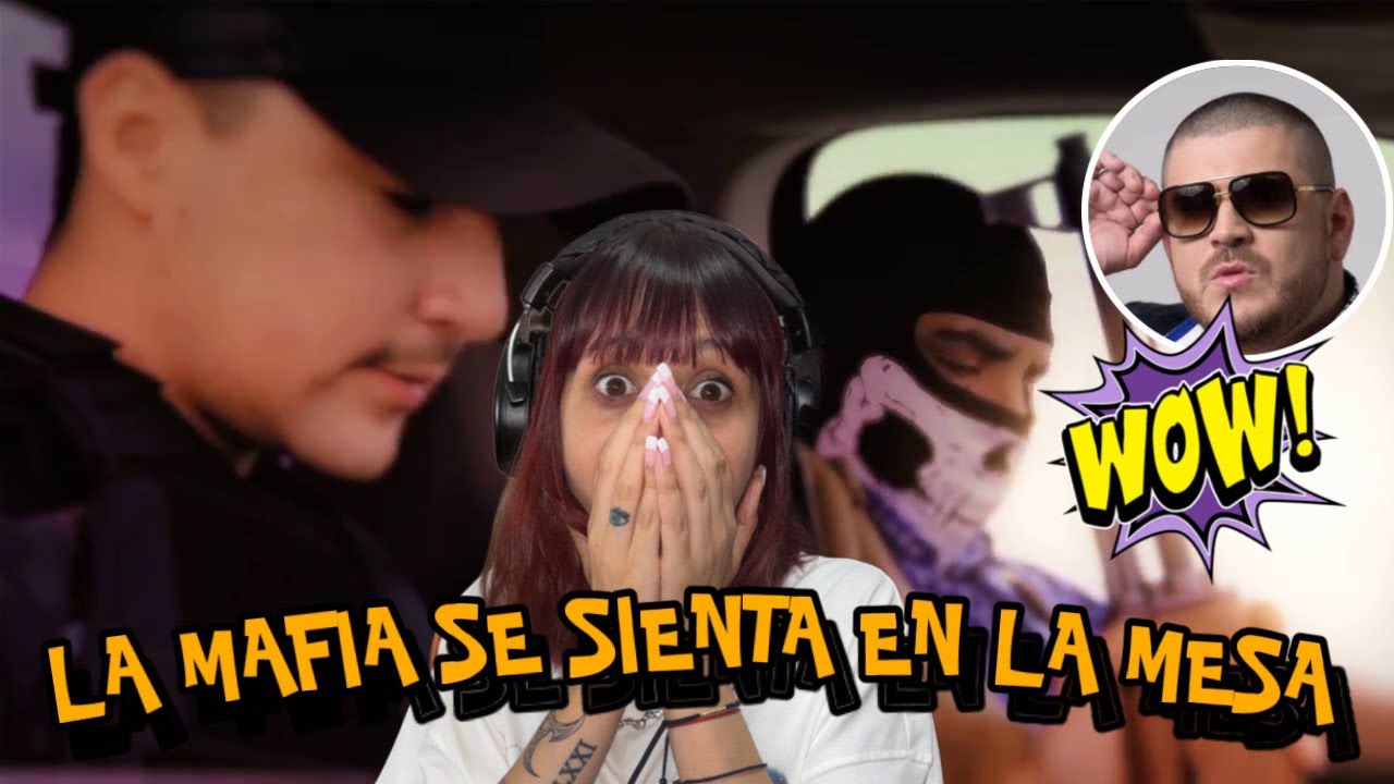 (REACCIÓN)El Komander - La Mafía Se Sienta En La Mesa (Video Oficial)