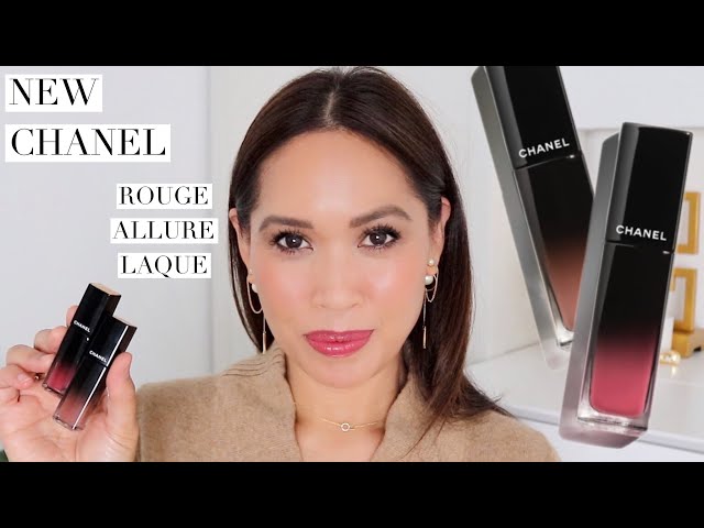 CHANEL ROUGE ALLURE LAQUE SWATCHES, Natural light