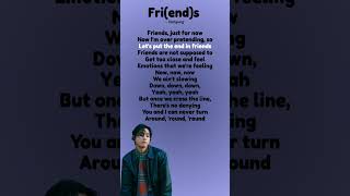 V  Friends Song s kpop bts v taehyung friends song s viral trending shorts