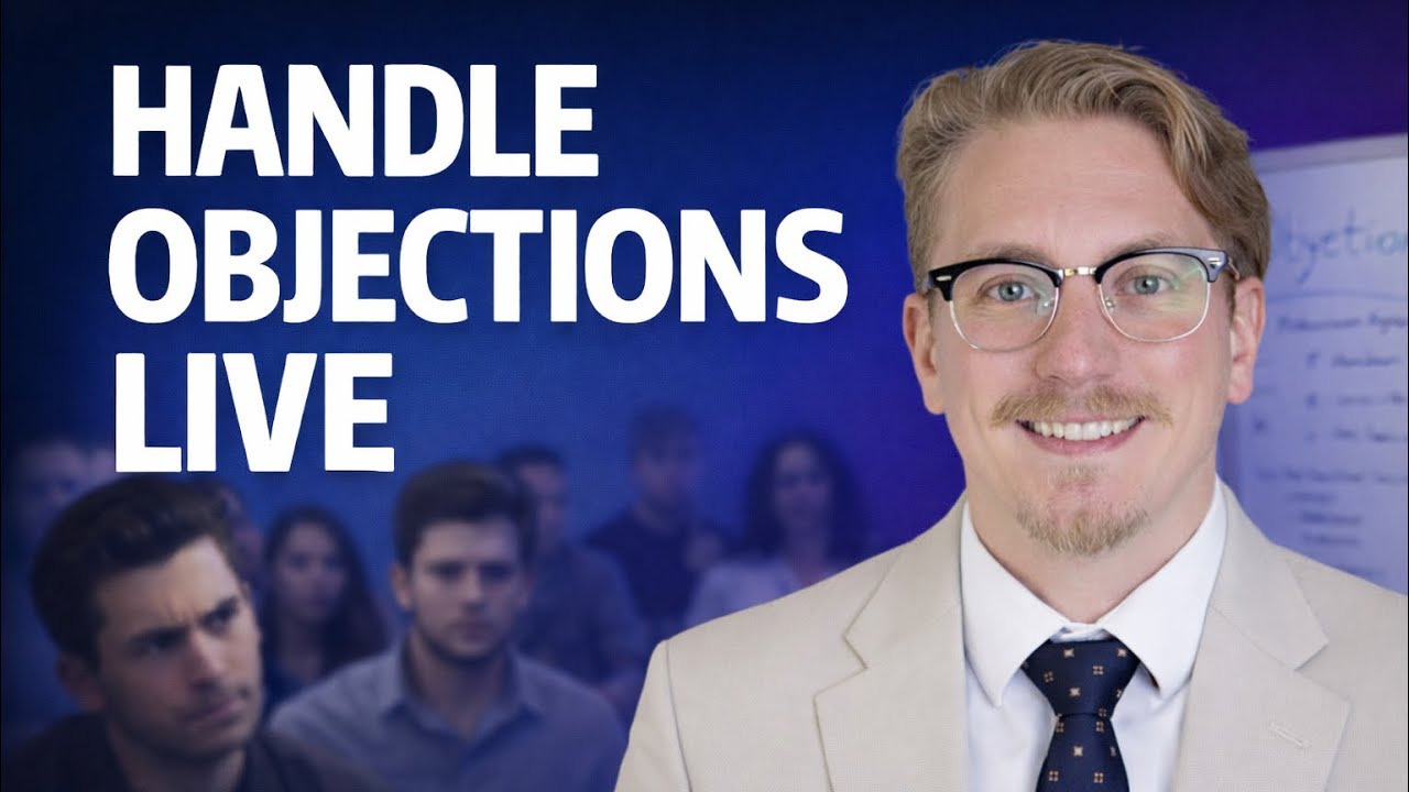 Live Training - Handling Objections - YouTube