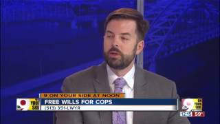 Wills for Cops (Noon Interview 4-12-17)