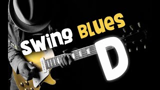 Video thumbnail of "Blues Backing Track Jam - Ice B. - Chicago Blues Backing Track - Swing Blues in D"