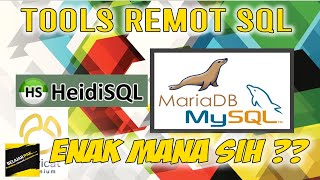 Software Konek Ke Database Locahost PhpMyadmin XAMPP MySQL / MariaDB, Heidi Navicat | BELAJAR PAK