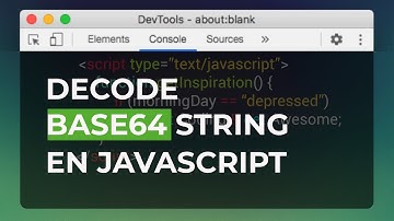 Como decodificar base64 en JavaScript