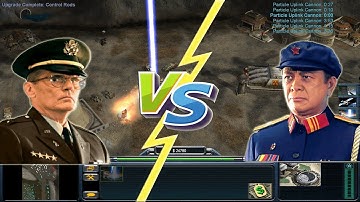 Generals Zero Hour - Challenge - General Townes vs General Tao - Hard Difficulty