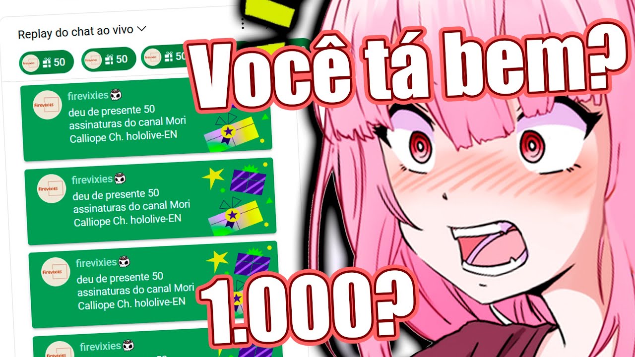 Ela recebeu 28 mil reais de doação e BUGOU o cérebro com o chat TODO VERDE...
