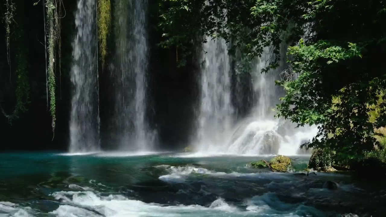 Natural Waterfall Sounds for Anxiety Relief, Sleep & Focus