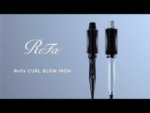 ReFa CURL BLOW IRON | リファカールブローアイロン - YouTube