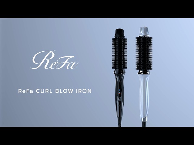 ReFa CURL BLOW IRON | リファカールブローアイロン - YouTube